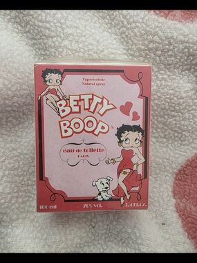 New Betty Boop Pink and Red Eau de Toilette Perfume